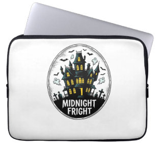 Grusel-Haus-Shirt Gruselige Nacht Halloween Vektor Laptopschutzhülle