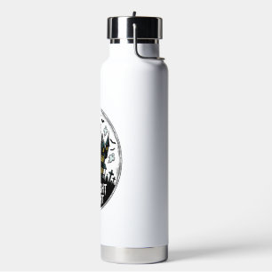 Grusel-Haus-Shirt Gruselige Nacht Halloween Vektor Trinkflasche
