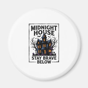 Grusel-Haus-Shirt Vintage-Spooky-Night-Design_1 Magnet