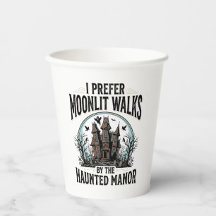 Grusel-Haus-Späße Vintage-Halloween-Shirt Pappbecher