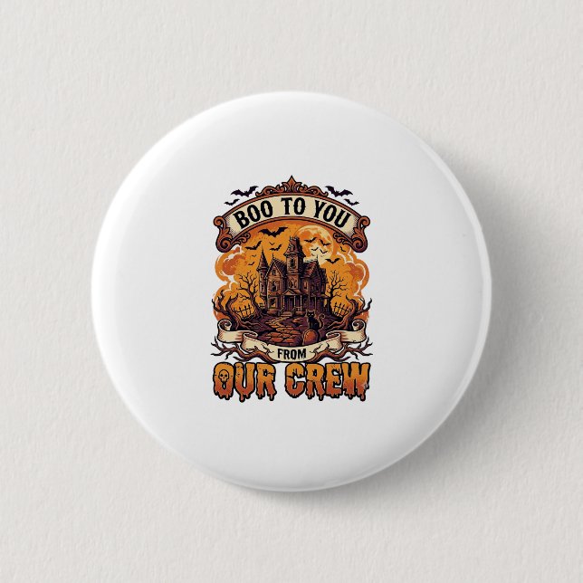 Grusel-Haus unserer Crew Halloween_1 Button (Vorderseite)