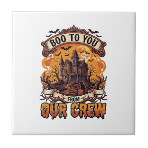Grusel-Haus unserer Crew Halloween_1 Fliese