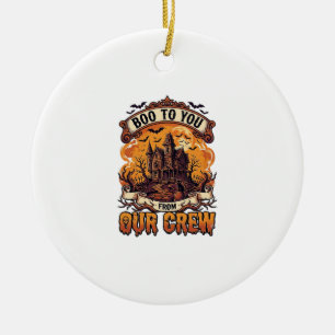 Grusel-Haus unserer Crew Halloween_1 Keramik Ornament