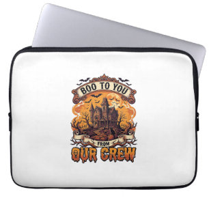 Grusel-Haus unserer Crew Halloween_1 Laptopschutzhülle