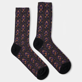 Grusel-Herrenhaus-Halloween-Socken Socken