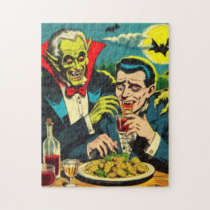 Grusel-Horror-Vampir-Comics Puzzle