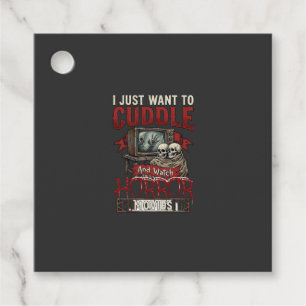 Grusel-Horrorfilme Halloween Schädel Retro Tv Mon Geschenkanhänger