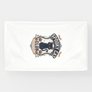 Grusel Katzen Club Katze Halloween Grusel Katze Vi Banner