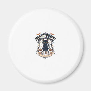 Grusel Katzen Club Katze Halloween Grusel Katze Vi Magnet
