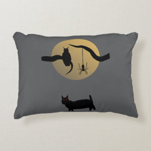 Grusel-Kissen mit Vollmond-Motiv Dekokissen