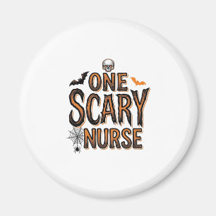 Grusel-Krankenschwester-Halloween-Vintage-Stickere Magnet