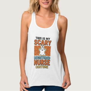 Grusel-Krankenschwester-Kostüm Halloween-Design_1 Tank Top