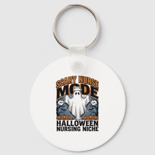 Grusel-Krankenschwester-Kostüm-Halloween-Geist-Kra Schlüsselanhänger