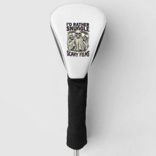 Grusel Kuschel-Shirt Lustiger Totenkopf-Geist Film Golf Headcover