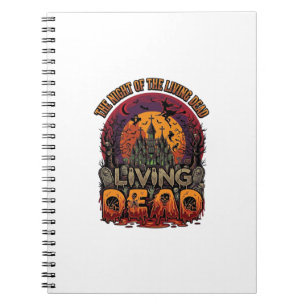 Grusel Living Dead Halloween Spukhaus Hexe Sk Notizblock
