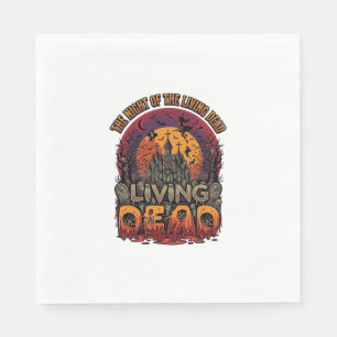 Grusel Living Dead Halloween Spukhaus Hexe Sk Serviette