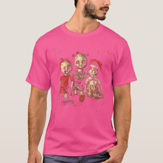 Grusel Puppe Horrorfilm Gruselig Hauntedoy Goth Al T-Shirt