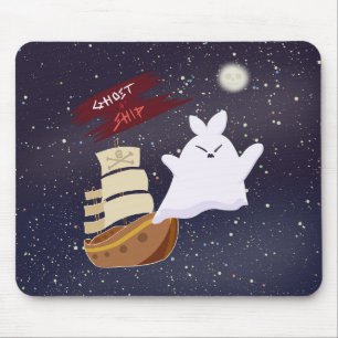 Grusel-Schiff-spooky-Halloween-Mauspad Mousepad