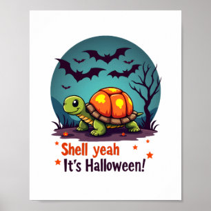 Grusel-Schildkröten-Überraschung Poster