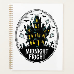 Grusel-Shirt Haus Schreckliche Nacht Halloween Vek Planer