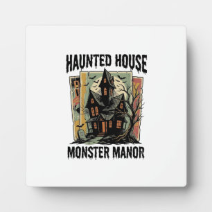 Grusel-Shirt mit Vintage-Design von Monster Manor Fotoplatte
