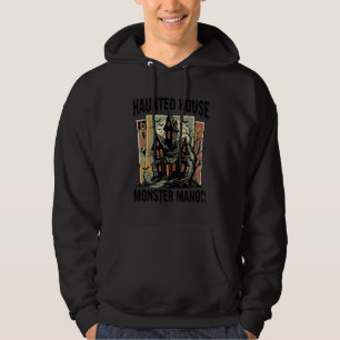 Grusel-Shirt mit Vintage-Design von Monster Manor Hoodie