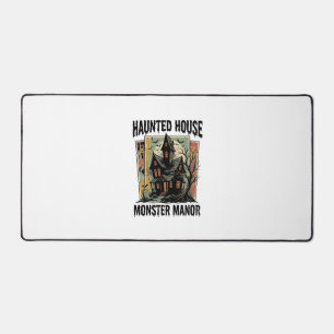 Grusel-Shirt mit Vintage-Design von Monster Manor Schreibtischunterlage