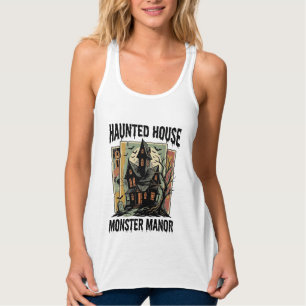 Grusel-Shirt mit Vintage-Design von Monster Manor Tank Top
