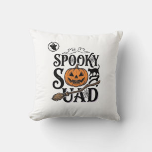 Grusel-Shirt Vintage-Halloween-Gruppendesign_ Kissen