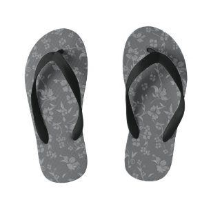 Gruselblumenmuster 3 kinderbadesandalen