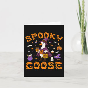 Gruselgans Lustiger Kaffee Halloween Hexe Frauen G Karte