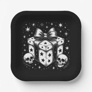 Gruselgeschenk Pappteller
