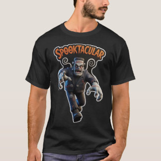 Gruselig großartiger Frankenstein-Monster-Grafik T-Shirt
