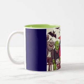 Gruselig gute Zeiten Zweifarbige Tasse