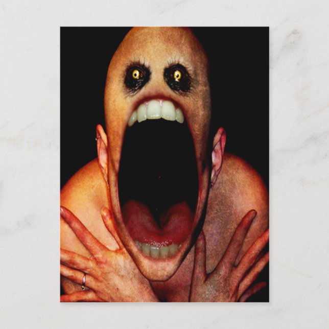 gruselig postkarte (Vorderseite)