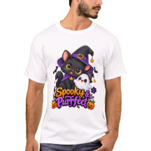 Gruselig & Purrfekt – Halloween-Katz-Shirt