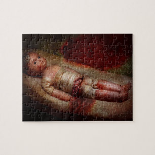 Gruselig - sonderbar - niemand überhaupt vermutet puzzle