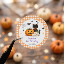 Gruselig süße Halloween-Geburtstagsfeier 