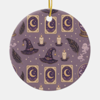 Gruselig süße Kristallkugeln Keramik-Ornament Keramik Ornament