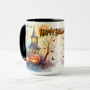 Gruselig süße moderne Halloween-Kollektion Tasse