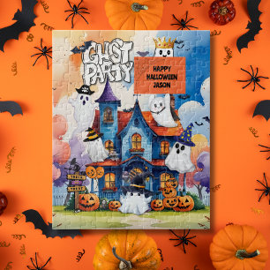 GRUSELIG SÜßES HALLOWEEN-PUZZLE PUZZLE