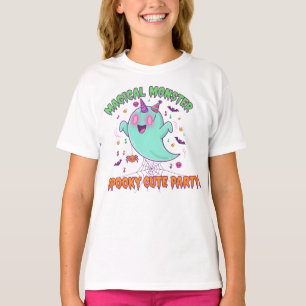 Gruselig süßes Halloween-Shirt mit Süßigkeiten und T-Shirt