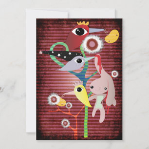 Gruselige Blut-Halloween-Terror-Tot-Häschen-Einlad Einladung