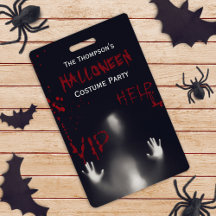 Gruselige blutige Halloween-Kostüm-Party Schwarz V