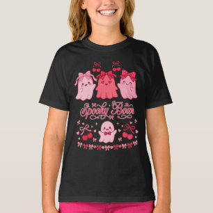 Gruselige Bögen Rosa Geister Kirsche Coquette Süße T-Shirt