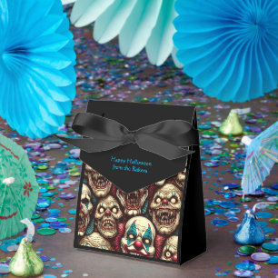 Gruselige Clowns Halloween-Party Geschenkschachtel