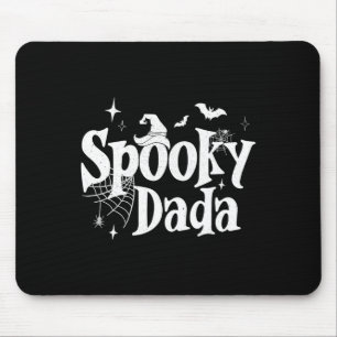 Gruselige Dada Hexe Lustiges Halloween-Kostüm Vate Mousepad