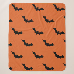 Gruselige Fledermaus Halloween-Dekoration Sherpadecke