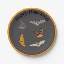 Gruselige Fledermäuse Frohes Halloween