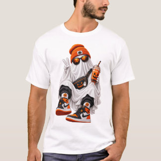 Gruselige Geister Streetwear – Halloween Stimmung T-Shirt